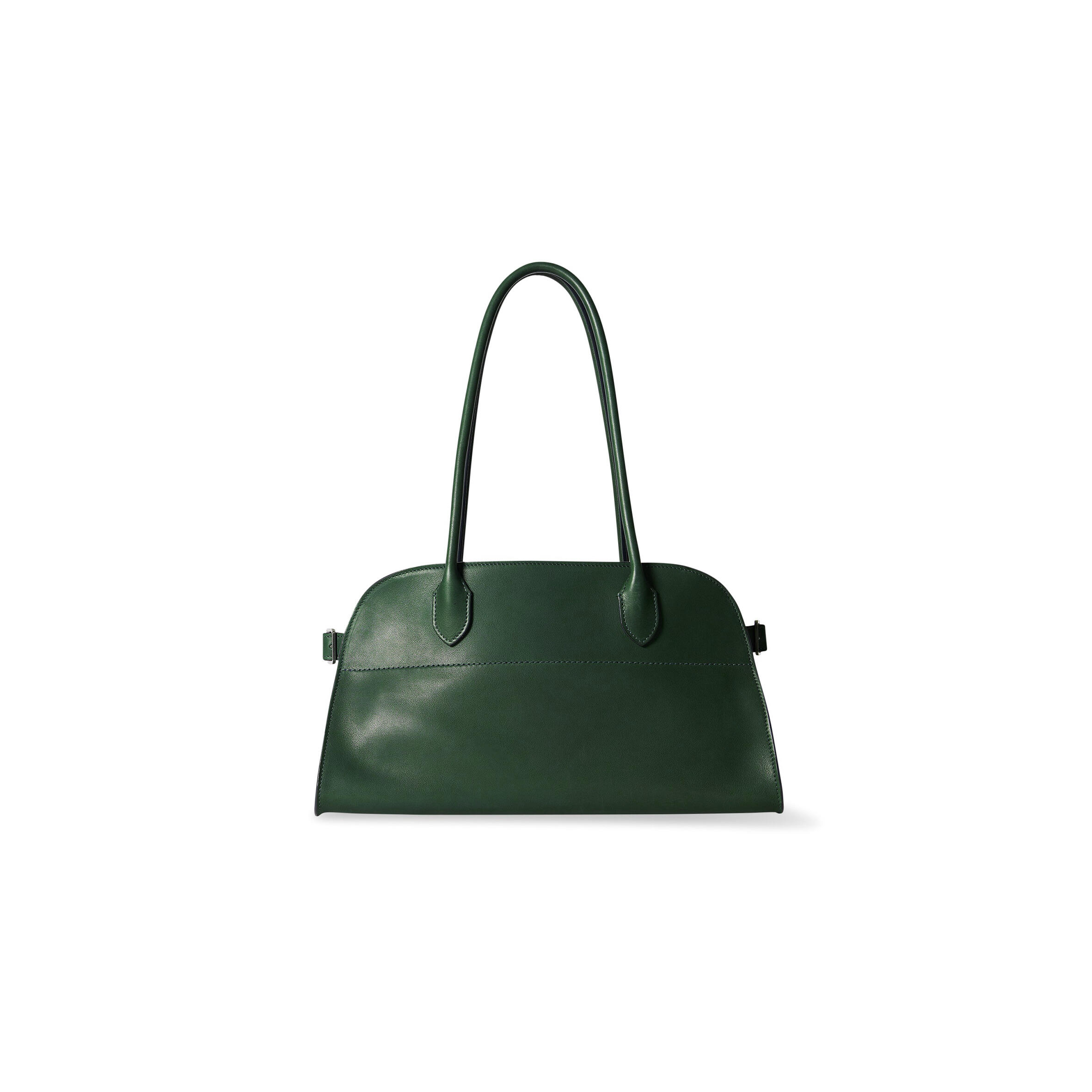 THE ROW MARGAUX 12 LEATHER SHOULDER BAG (37*21*18cm)